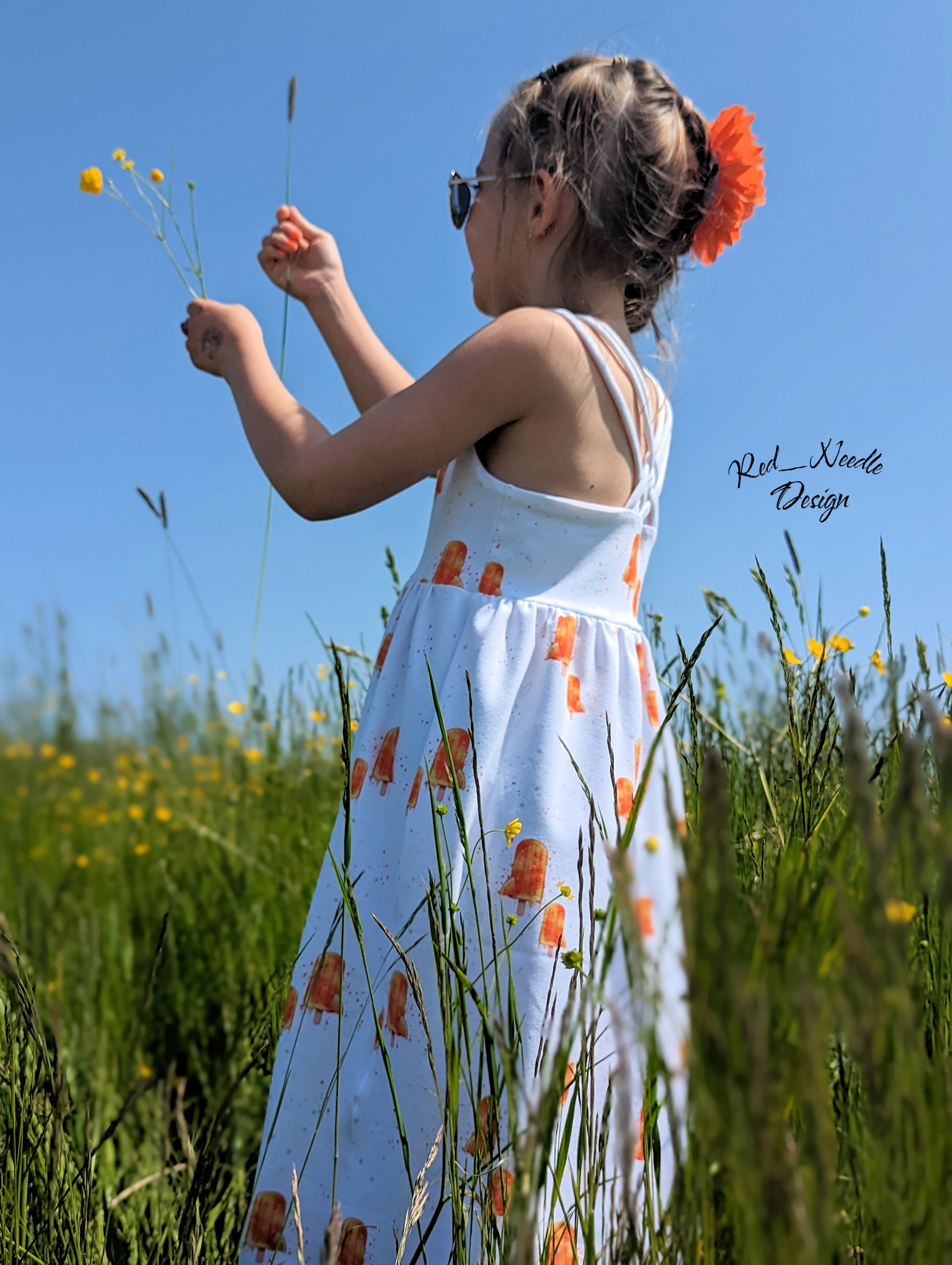 Orangen Eis